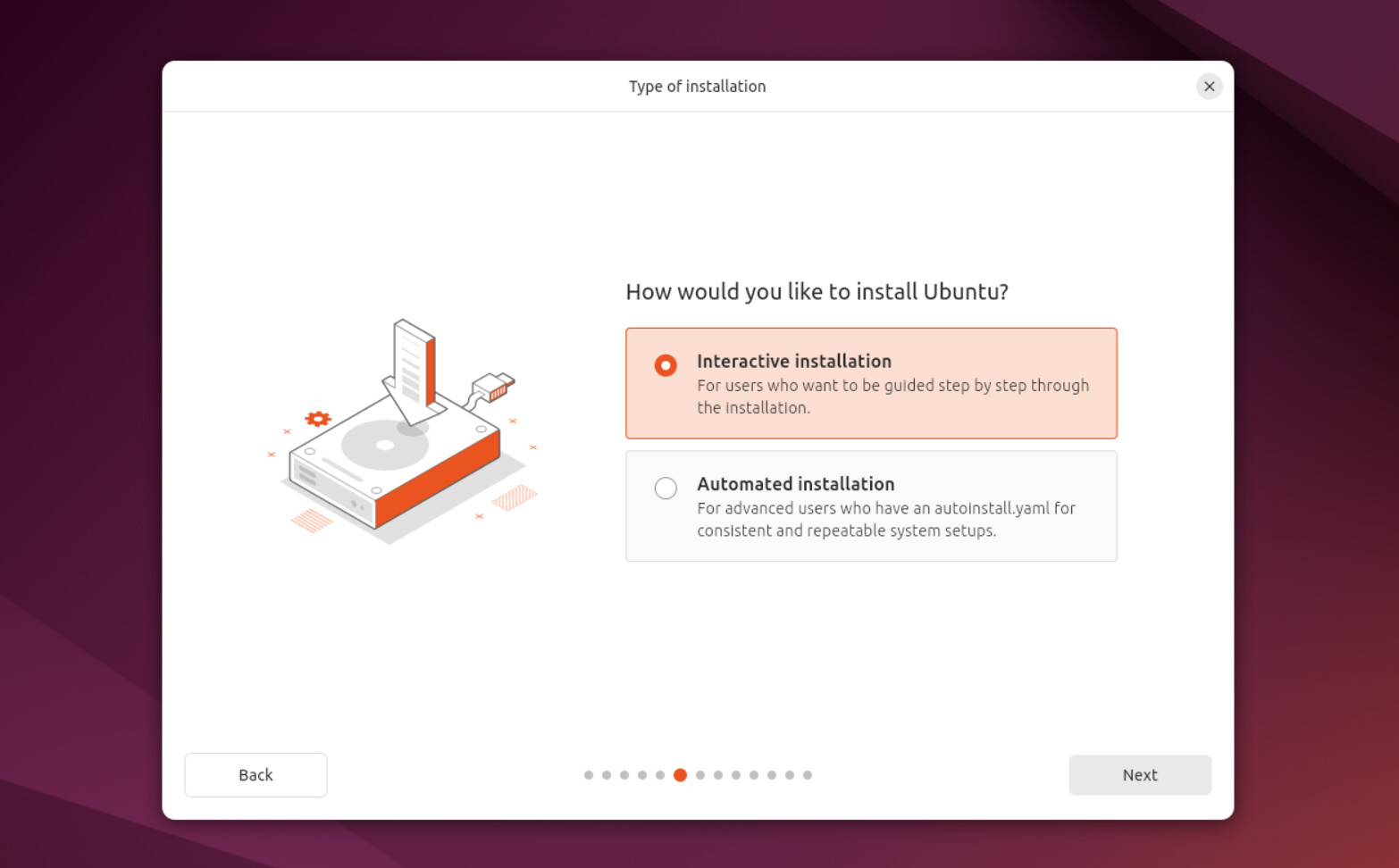 Chọn Install Ubuntu